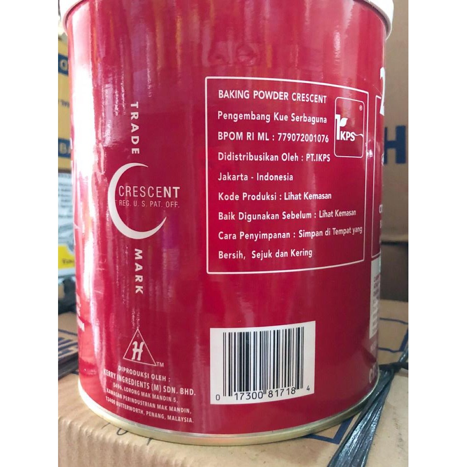 

CREASENT BAKING POWDER DOUBLE ACTING 2721 GR
