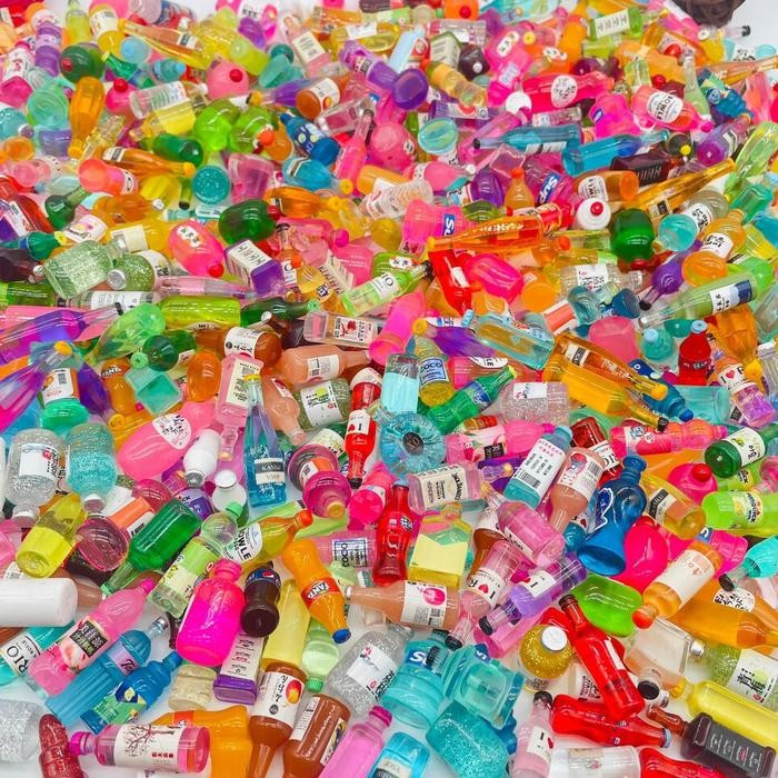 10Pcs Miniatur minuman botol / kaleng / pajangan *