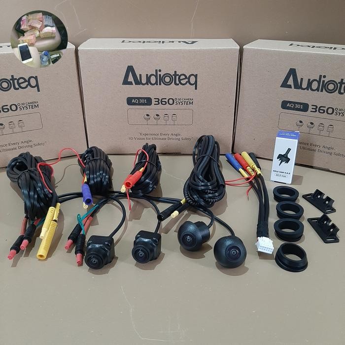 Rear Camera 360 Derajat UNIVERSAL Kamera Parkir Mobil 360 Derajat