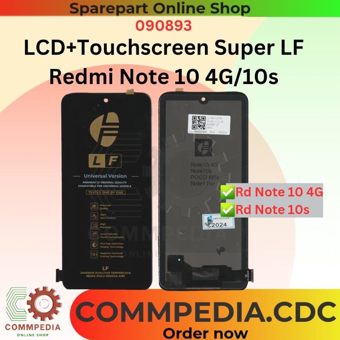 TERBARU - LCD Xiaomi Redmi Note 10/10s +Touchscreen