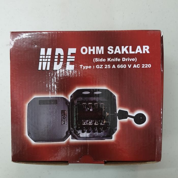 Ohm Saklar MDE 25 A / GZ 25 Ampere MDE