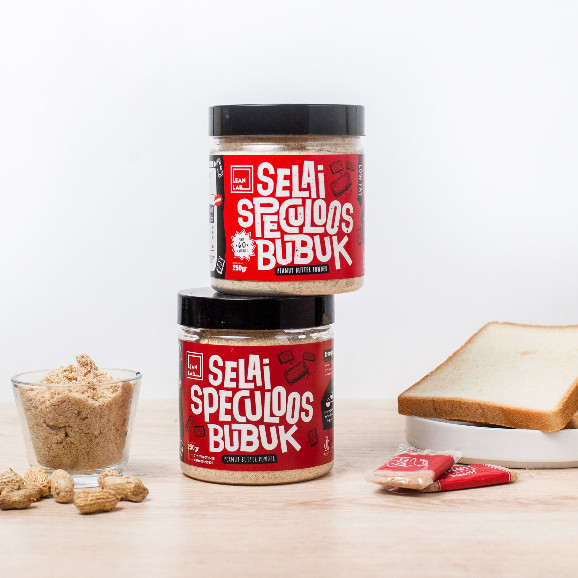 

Lean Lab Selai Speculoos Starter Pack (250gr x2) Selai Biscoff Rendah Kal (Vegan, Low Cale)
