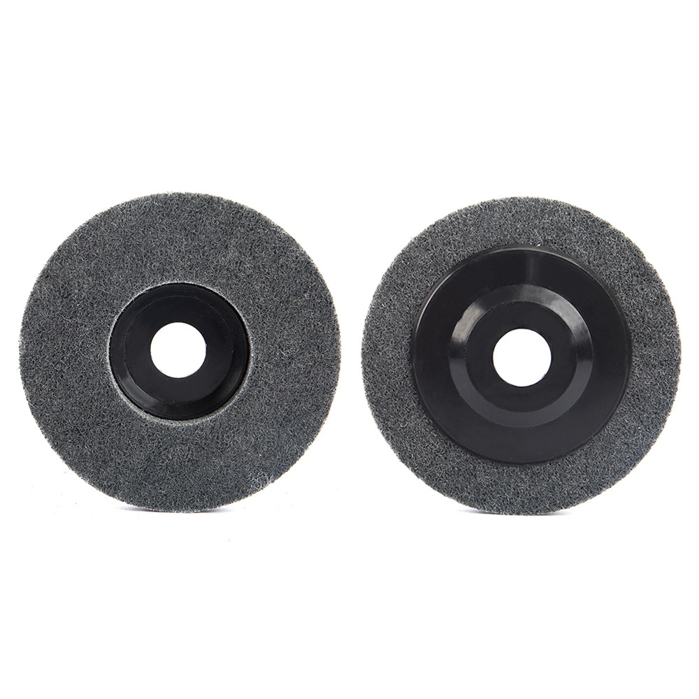 4" 4.5" 5" 100/115/125mm Nylon Fiber Polishing Wheel Non Woven Abrasive disc Grinding Polishing Whee