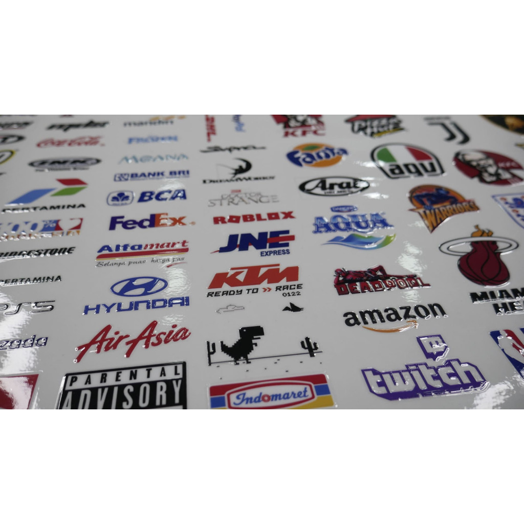 

Stiker UV DTF Costum A3