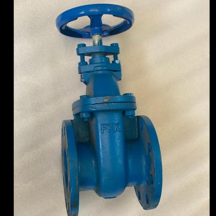 Gate valve flange jis 10k 12 inch Merk FKK Kode 86