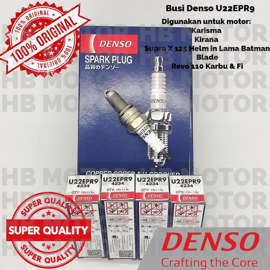 BUSI REVO FI BLADE FI KARISMA DENSO U22EPR-9 ORIGINAL