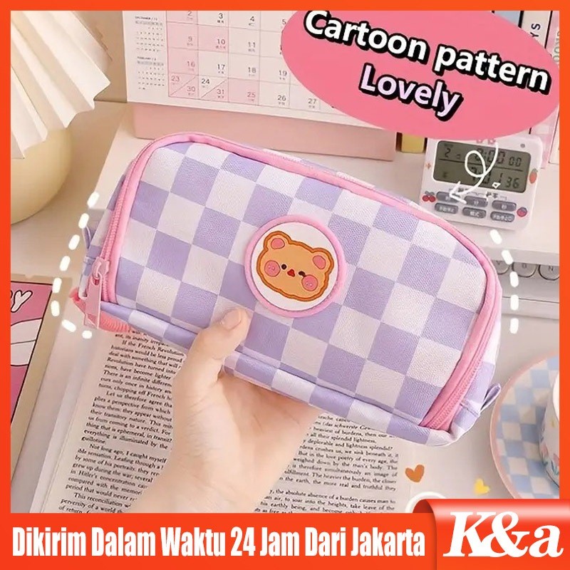 

Tenpat Kotak Oensil Murah Kekinian Kontak Pengsil Multifungsi Pnsil Case Import Premium Kotak Pensil Lakilaki Kotaj Pensik Terbaru 2025 Lotak Alat Tulis Perlengkapan Sekolah Perempuan Pencil Bag Pouch Wadah Bolpoint Tren Tempat Pensil Motif Kotak Pensil