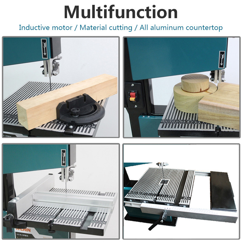 8-inch Table Woodworking Curve Saw Band Saw Wire Saw Woodworking Modeling Saw Small Household Metal 