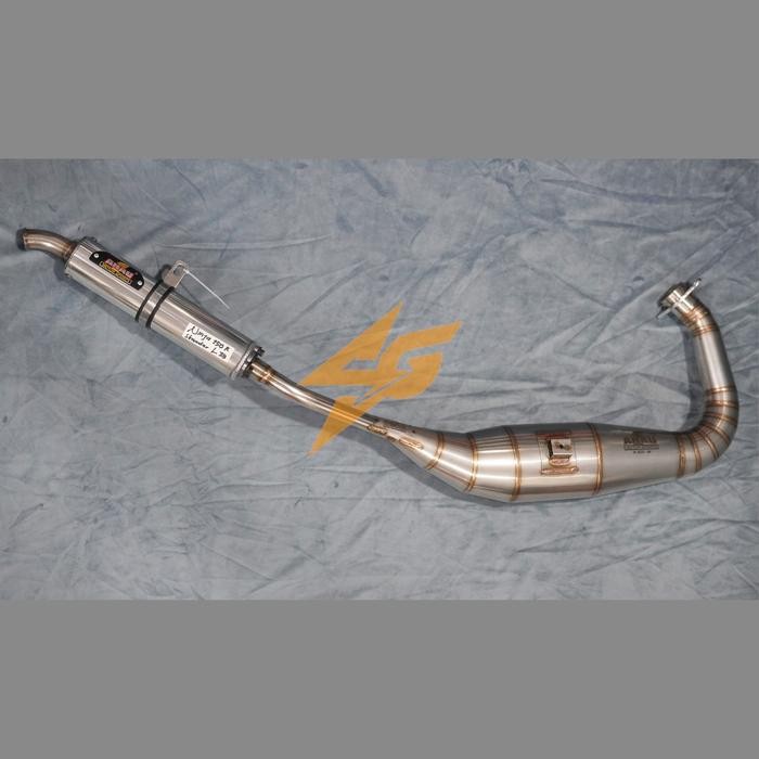 MURAH.. KNALPOT AHAU NINJA R STANDAR L 39 STAINLESS