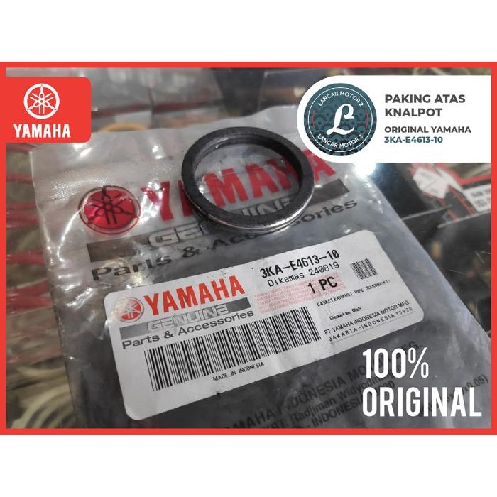 NEW.. LEHER KNALPOT 1 SET RX KING RXKING KOMPLIT 100% ORIGINAL YAMAHA