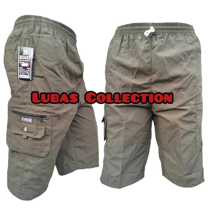 Bolden- Celana Kolor Kargo 7/8 Bgr Sogo L, Xl, Xxl, Celana Pria Dewasa Di Bawah Lutut Katun