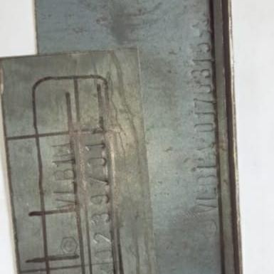 KETOK NOMOR RANGKA VESPA