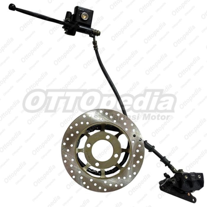 *****] Set Komplit Rem Piringan Cakram Depan KTC / Kitaco Supra X 125