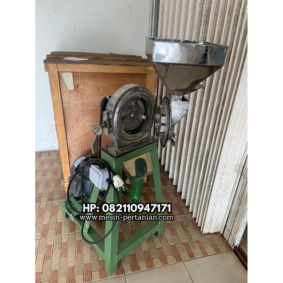 Mesin Penggiling Tepung Penepung Ffc-15 Stainless Gilingan Jagung Beras Kopi Singkong