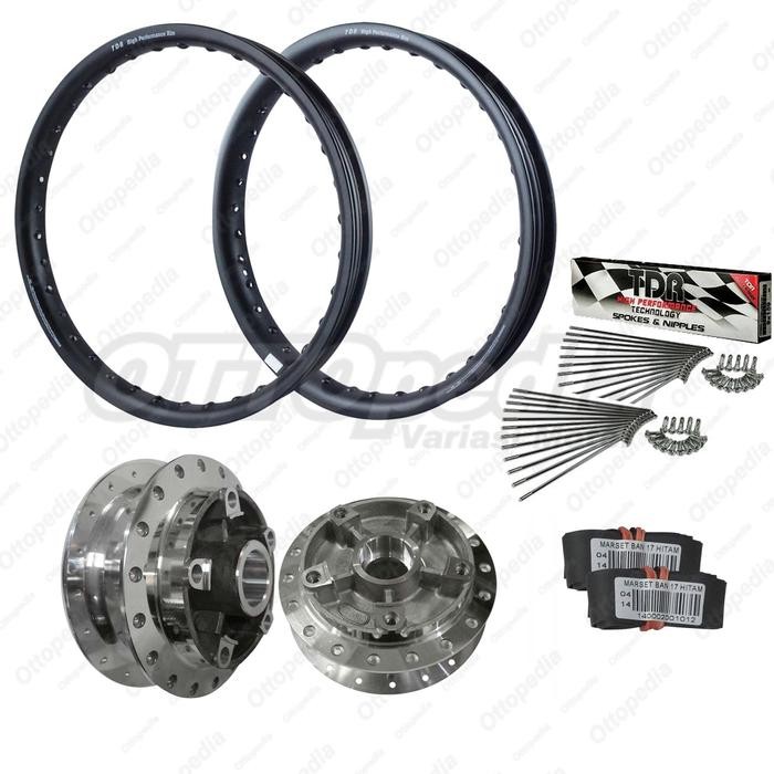 $$$$] Paket Variasi Velg Jari jari - Ruji Ring 17-140 / 160 TDR Vixion New