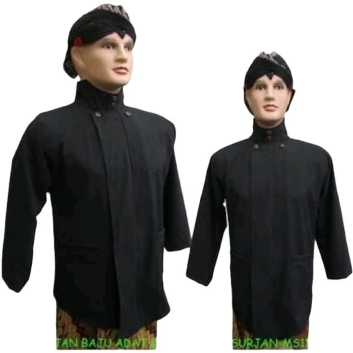 Ikonik- Baju Surjan Hitam Polos