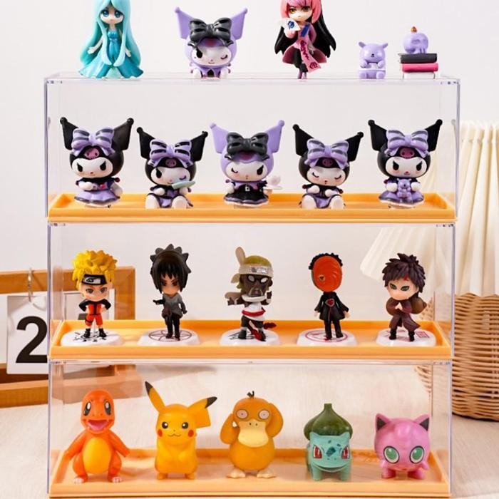 Kotak Display Akrilik /Display Figure Display Miniature/ Kotak Display Akrilik Biooshop