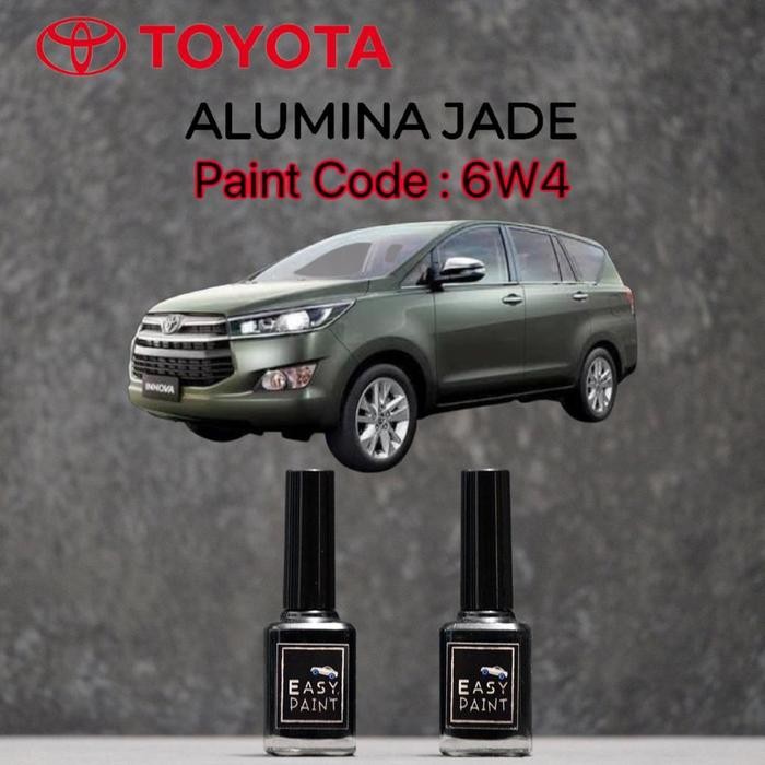 Afsheen_Fashion_ Cat Oles Mobil Alumina Jade 6W4 Toyota Innova Reborn Abu Tua Kehijauan