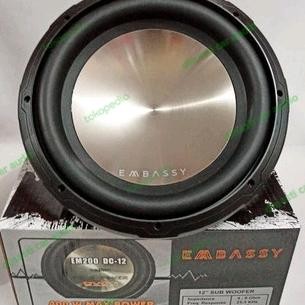 Afsheen_Fashion_ Subwoofer Embassy Em200 Dc-12 - New Double Magnet - 12 Inch Dual Coil