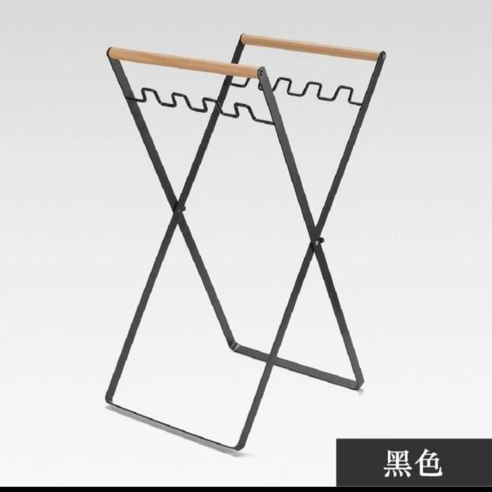 RAK TEMPAT SAMPAH LIPAT CAMPING OUTDOOR