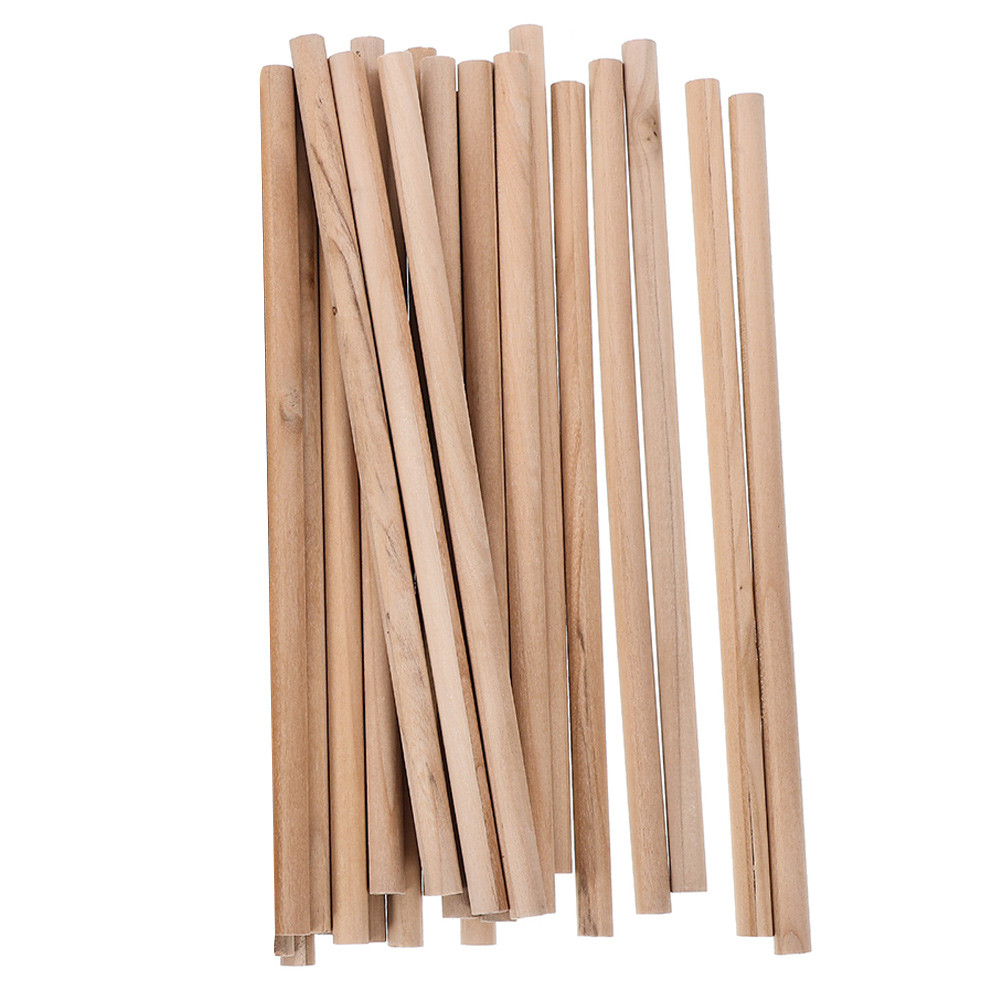 

30 Pcs Log Pencil Pencils Small Round Rod Multi-Function Drawing Handheld Writing Wooden Bulk Office