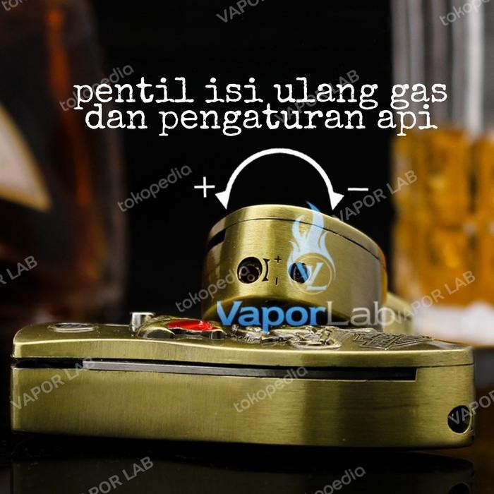 DISKON MANCIS KOREK API LAS EL PISAU LIPAT TOMBOL MANUAL KNIVE LIGHTER AKL