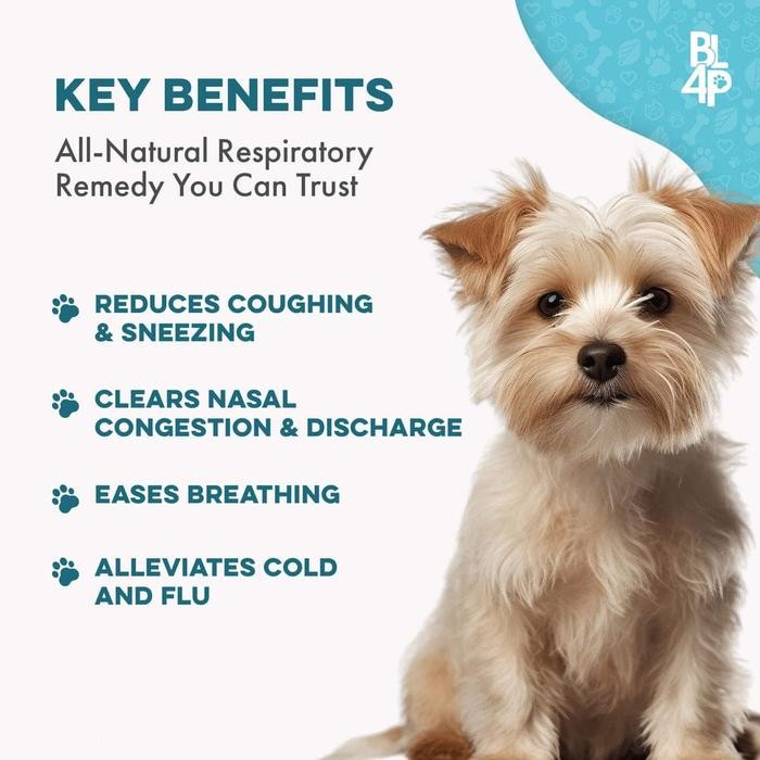 Best life 4pets Breathe easy dog obat flu batuk anjing