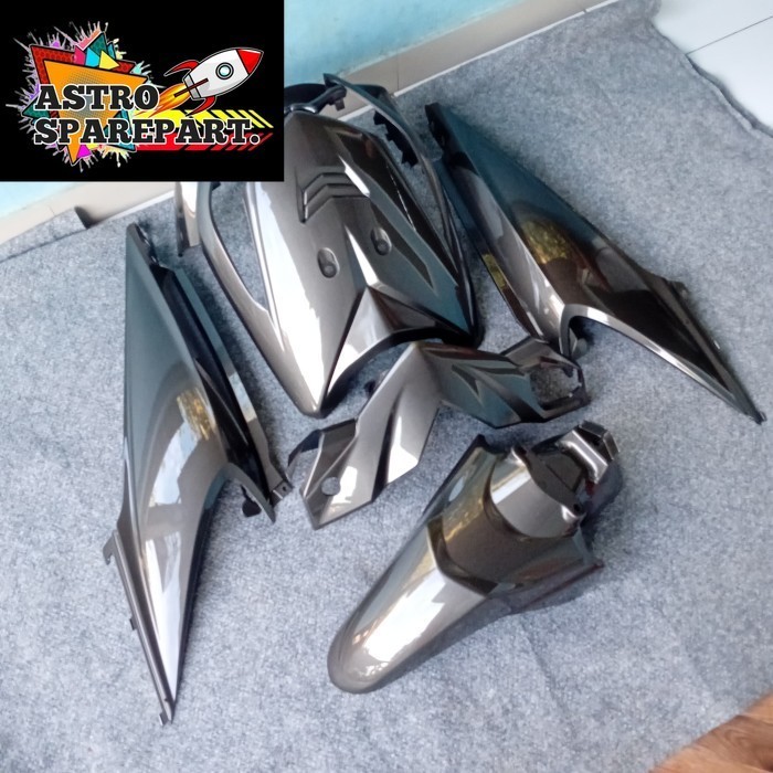 Body motor Honda Beat karbu repaint dark grey