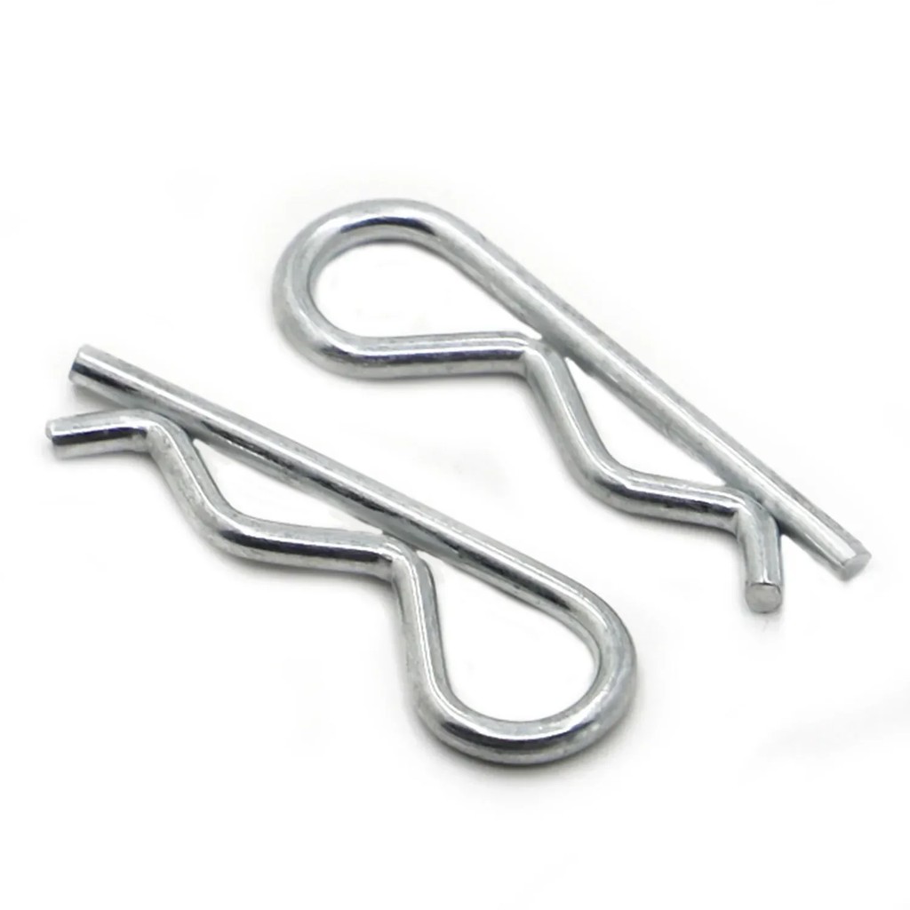 

M1 M1.2 M1.6 M1.8 M2 M2.5 M3 M3.5 M4 M5 Steel R Type Spring Cotter Pin Wave Shape Split Clip Clamp