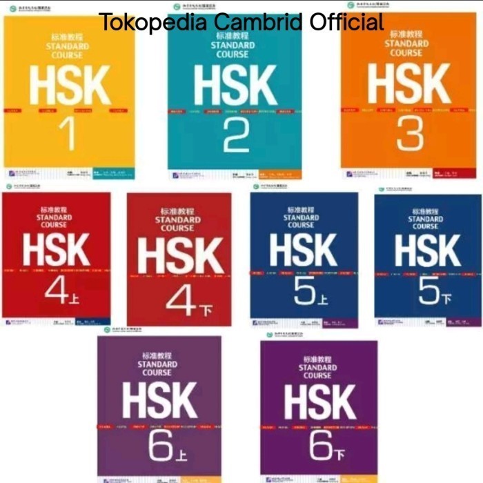 

HOT SALE! Buku HSK Standard Course Level 1-6 Textbook Workbook