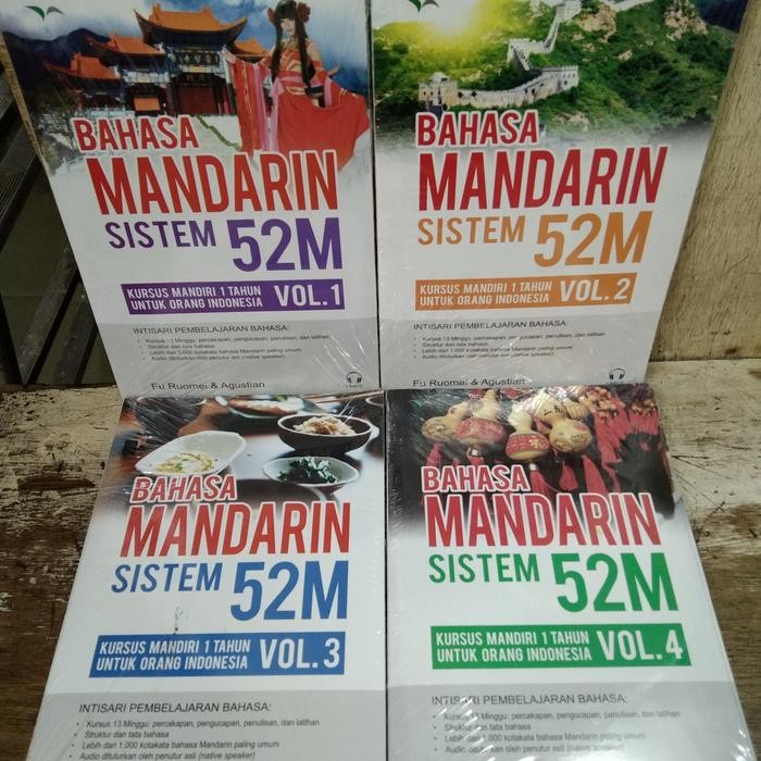 

Buku Bahasa Mandarin Sistem 52M Vol 1 2 3 4