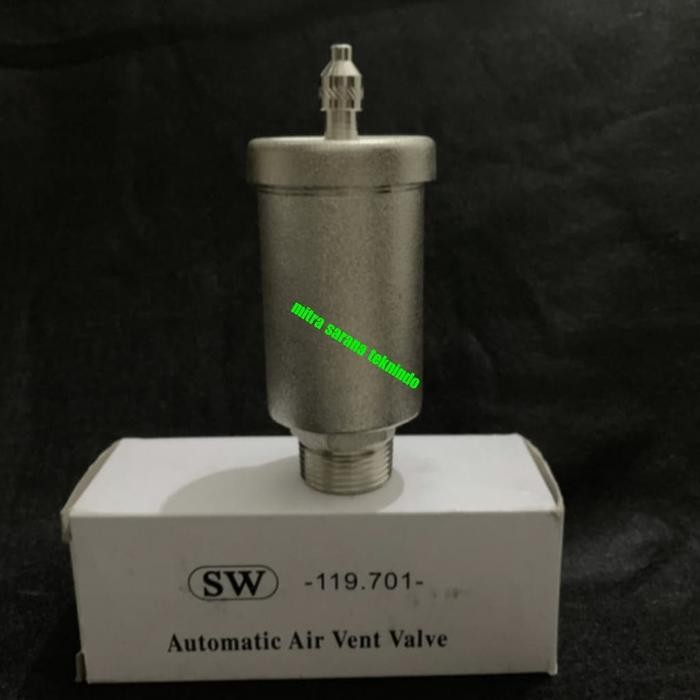 Terbagus Automatic Air Vent Valve Drat 1" (Inch)-Otomatis Air Vent Valve 1 Inch