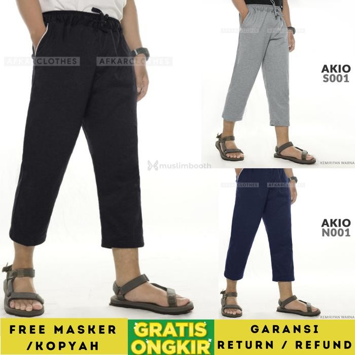 Celana 7/8 Training Pria Pants AKIO Olahraga