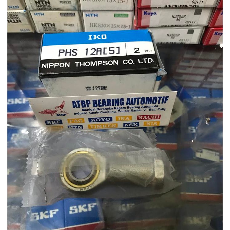 Laris Bearing Rod End Phs 12 / Phs 12 L Drat Kanan Atau Kiri Iko Japan