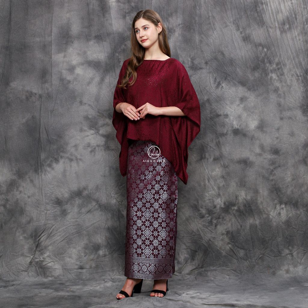 PROMO / AIRA BATIK_ Ayunda One Set I One Set Kondangan Blus kerja Baju Wisuda I Raya Outfit I Couple