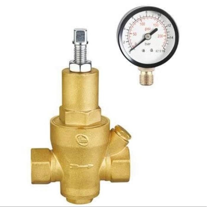 Populer Prv Pressure Reducing Valve Drat 2" Inch / Prv Bronze