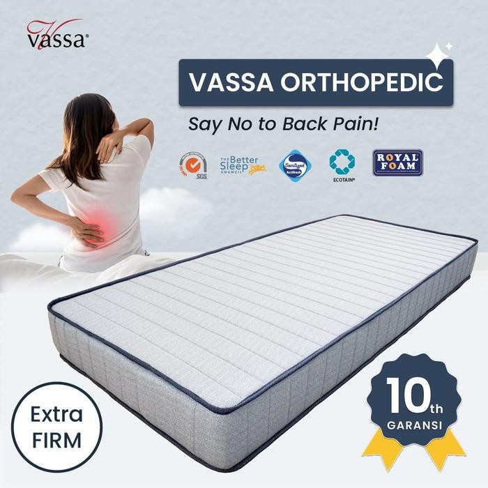 kasur busa orthopedic / kasur busa Rebonded / busa keras tebal 20 cm