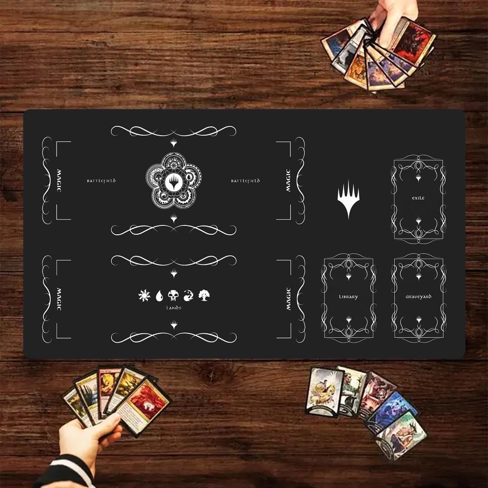 

Magic The Gathering Mouse Pad Card Game Mat Large Computer Offices Mousepad Non-Slip For Mtg Dtcg
