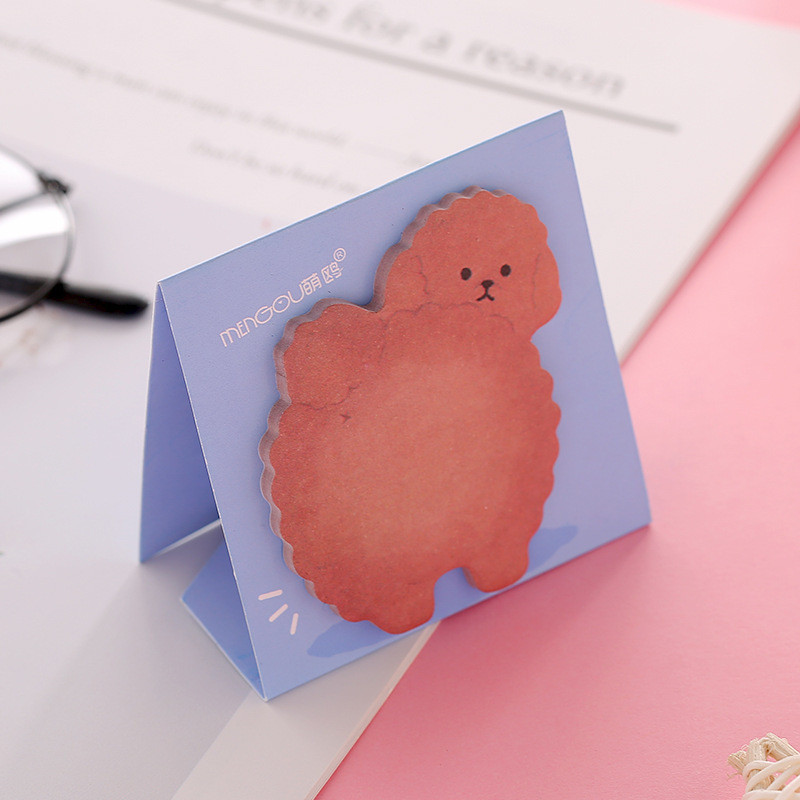 

1 Piece Lytwtw'S Cute Kawaii Animal Sticky Notes Notepad Memo Pads Office School Supply Stationery