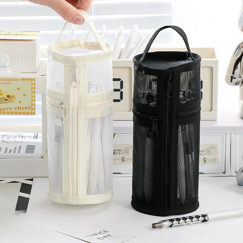 

Exam Specific Pencil Case High-Value Cylindrical Pencil Case Student Large Capacity Transparent