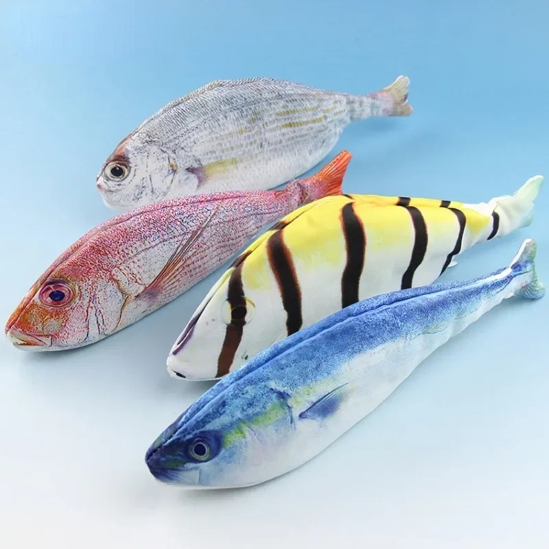 

Creative Fish Shape Pencil Case Kawaii Korea Cloth Pencils Bagsoffice School Supplies Stationery Hot