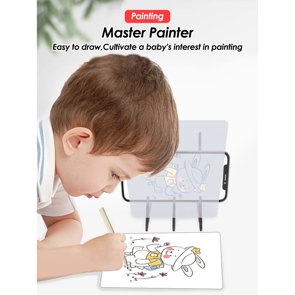 

1Pcs Projection Drawing Copy Board Projector Painting Tracing Board Sketch Specular Reflection