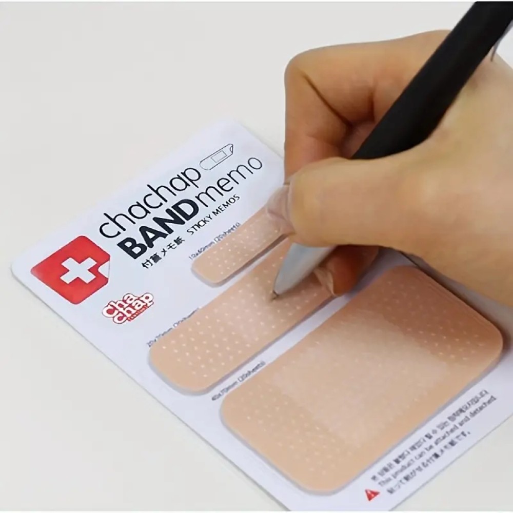 

1Pc Cute Bandage Series Memo Pad Stickers Sticky Notes Papernotepad Kawaii Stationery Office