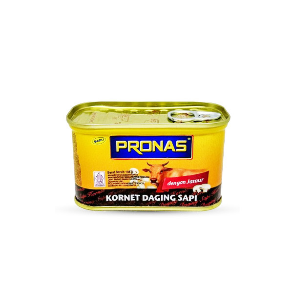 

PRONAS CORNED BEEF MUSHROOM 198 GR