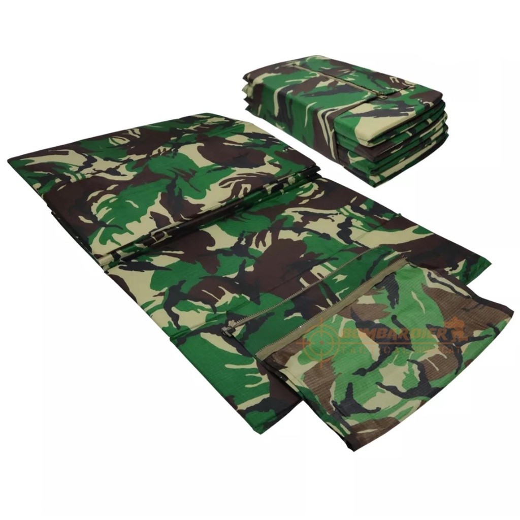 PROMO / Matras lipat loreng malvinas TNI / matras lipat / matras camping / matras gunung / matras