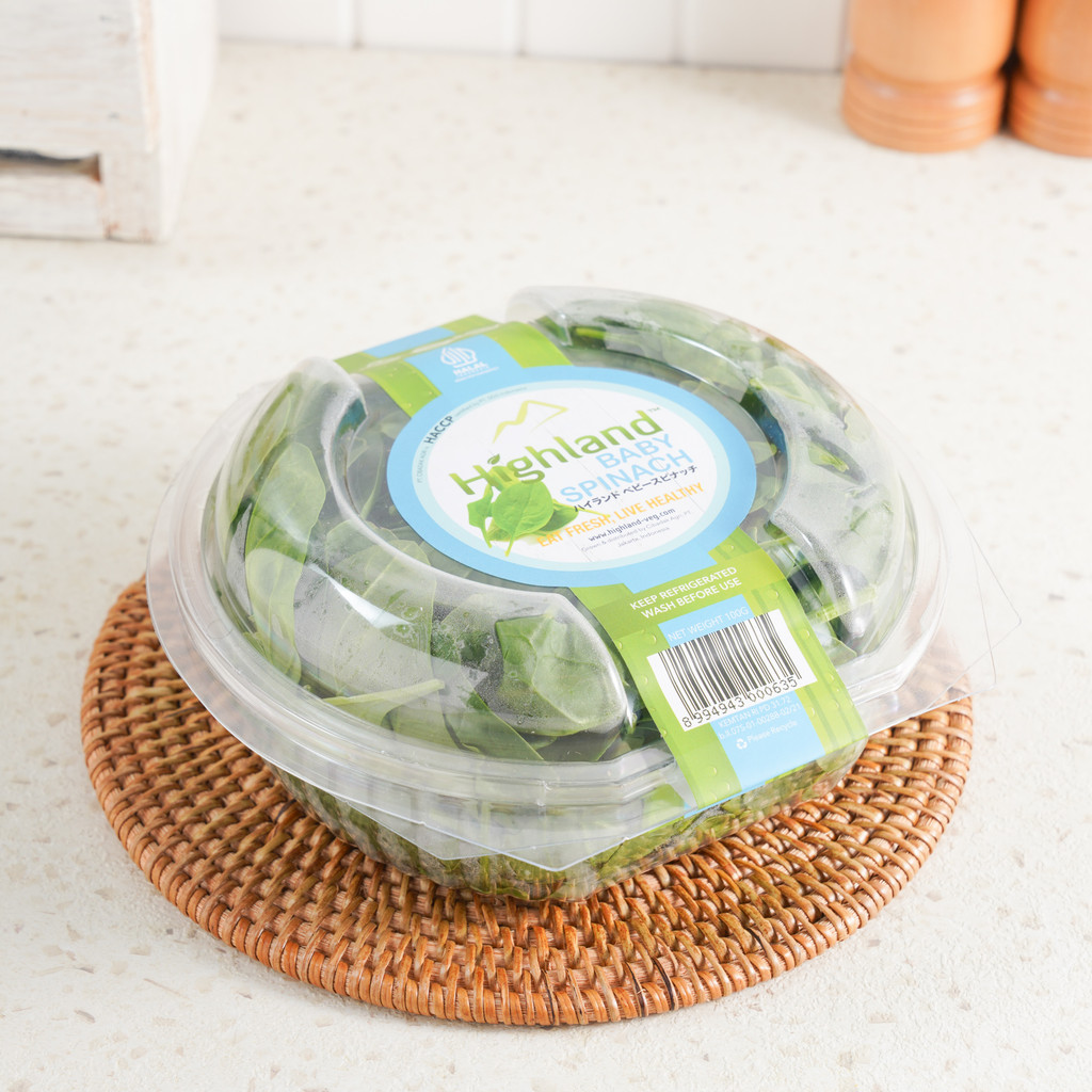 

Highland Baby Spinach Hidroponik Hidroponik 1 pack