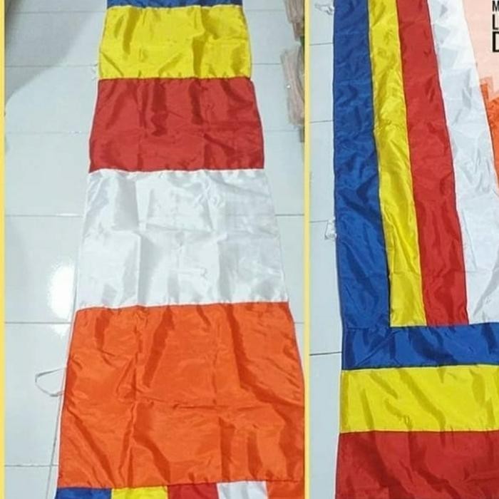 SALE UMBUL UMBUL BENDERA BUDDHIS (BS) BKM