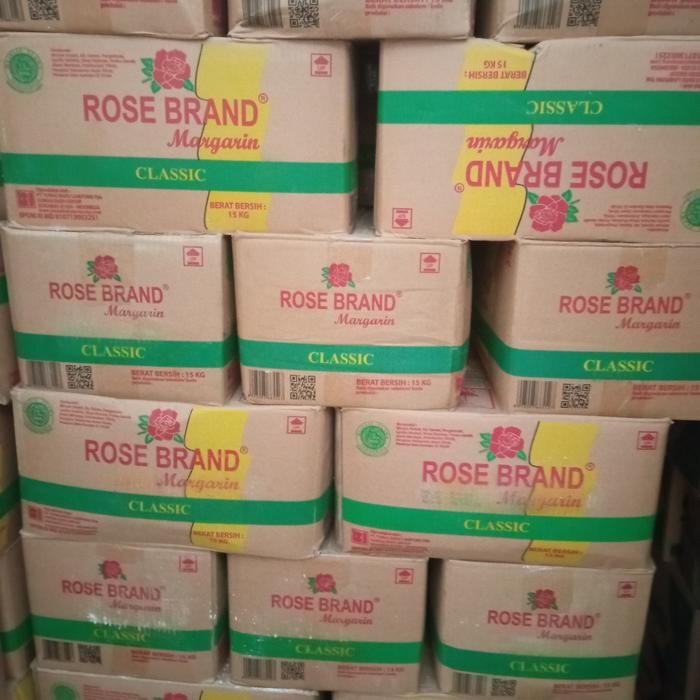 

Mentega Margarin Rose Brand 15 kg karton