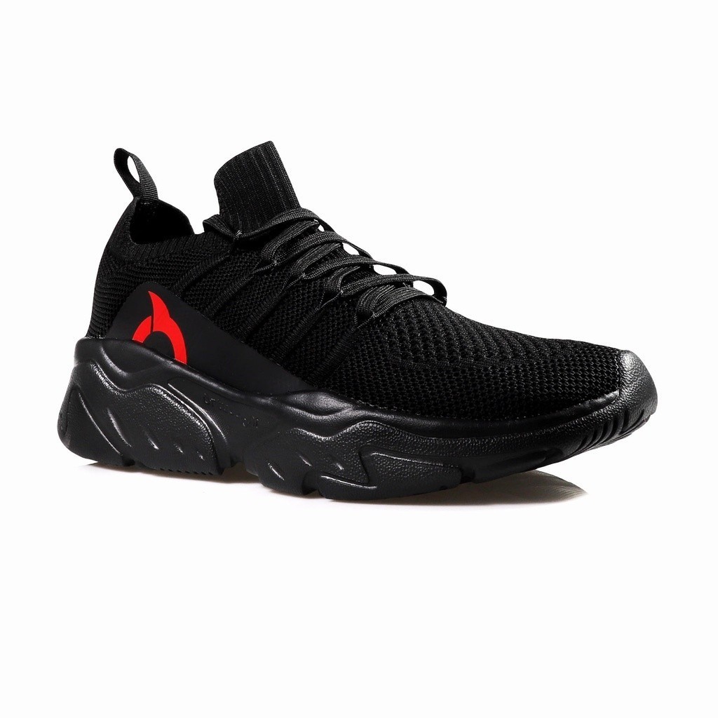 Ortuseight Sepatu Sneakers Invaders Encore All Black