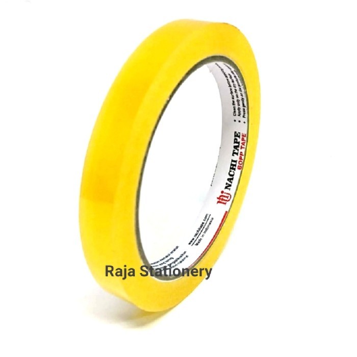 

NACHI STATIONERY TAPE 12MM X 72 YARD / SOLATIP - RAJA BIGBOX